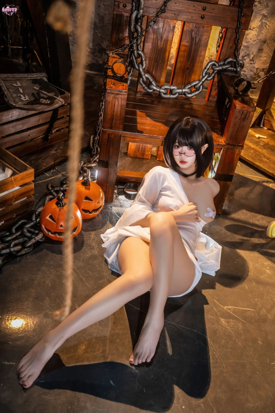 柒柒要乖哦 - No.064 幽灵娘 [87P,2V-1.66GB] tg@simisebaisi 【丝足阁】050.webp